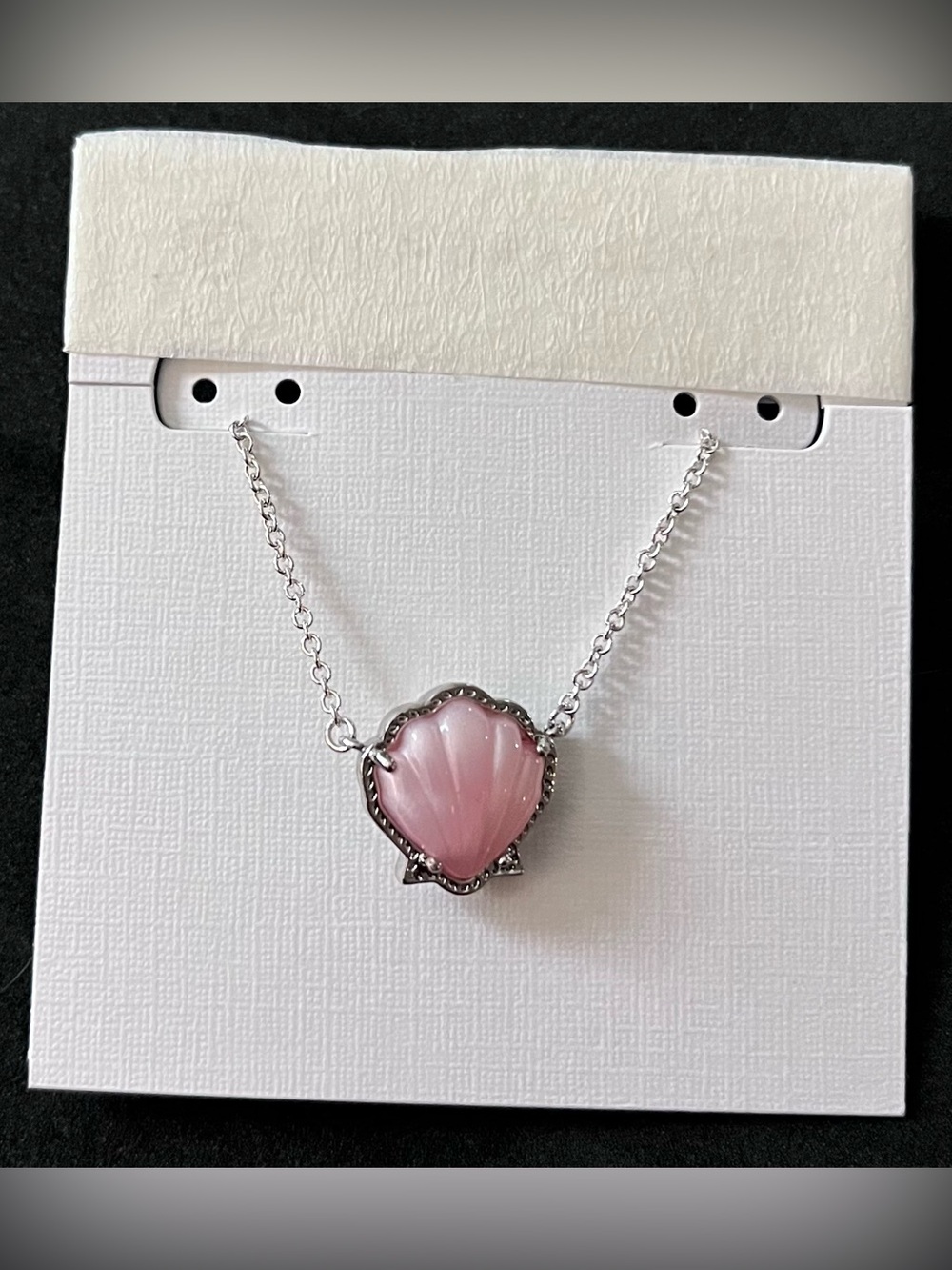 Kendra Scott Pink Shell-Style Pendant Necklace